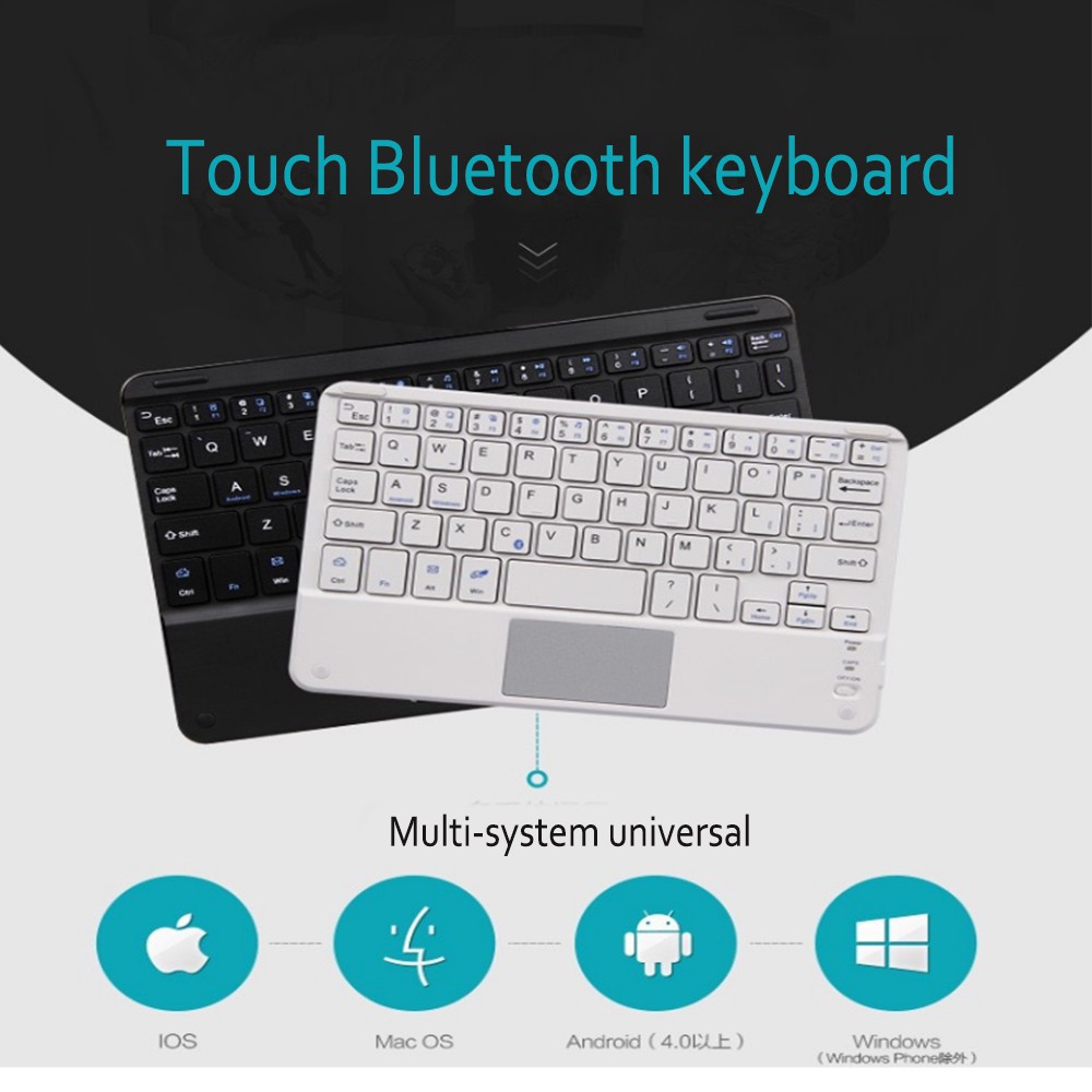 Bàn Phím Bluetooth Không Dây Siêu Mỏng Cho Ipad Laptop Computer
