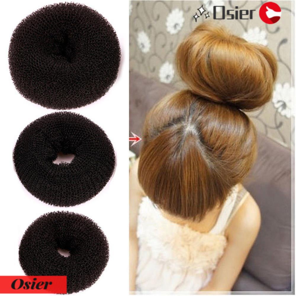 Set 1 / 3 Dây Cột Tóc Hình Bánh Donut Cho Nữ