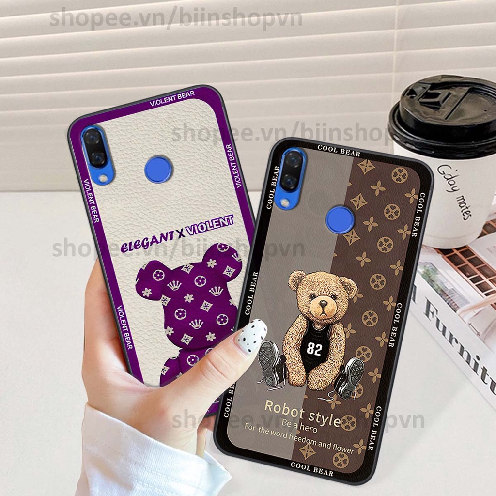 Ốp Huawei Nova 3 / Nova 3i hình gấu bear brick đẹp độc lạ, thời trang, cá tính