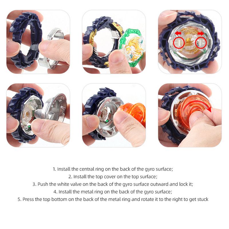 Beyblad Burst Spinning Top B-185 DB Vanish Fafnir Bey Ruler/Wired Launcher Toys for Children Adults Kids Toy