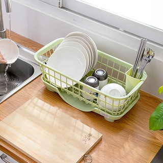 Rỗ úp chén dĩa có khay đựng nước (45x23x13cm)