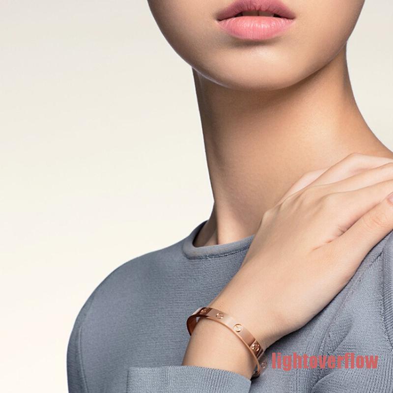 CARTIER Vòng Tay Nữ Đính Đá Pha Lê Nhân Tạo Thời Trang