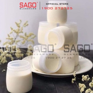 Combo 100 Hũ Sữa Chua Nhựa 100ml - 120ml - 150ml