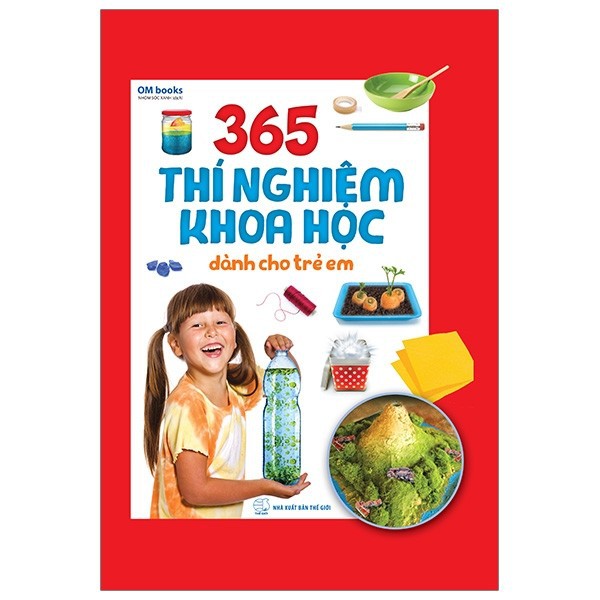 Sách-365 Thí Nghiệm Khoa Học Dành Cho Trẻ Em