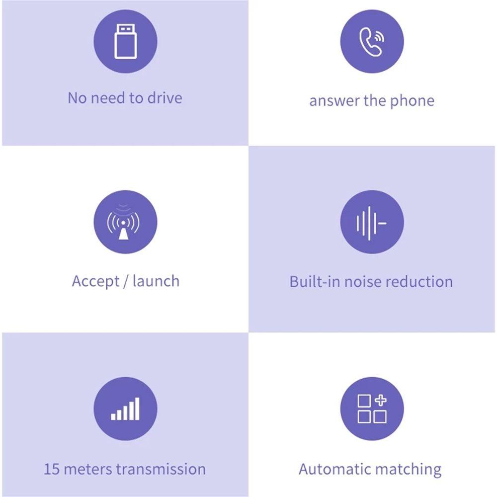 Bộ Chuyển Đổi Bluetooth Không Dây 3 Trong 1 Cho Loa Xe Hơi / Máy Tính