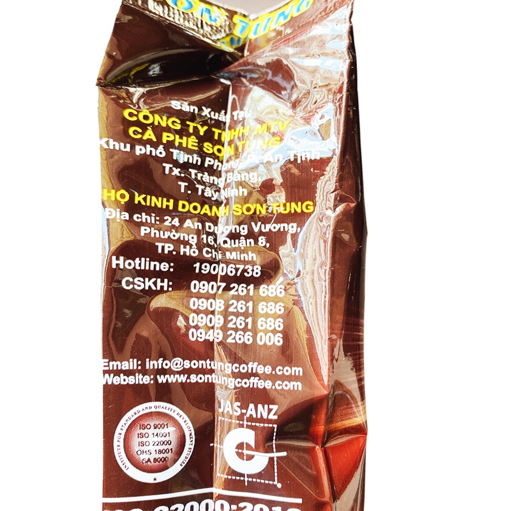 Cà phê pha rang xay pha Phin truyền thống Sơn Tùng - Tạp hóa số 2-  500gr