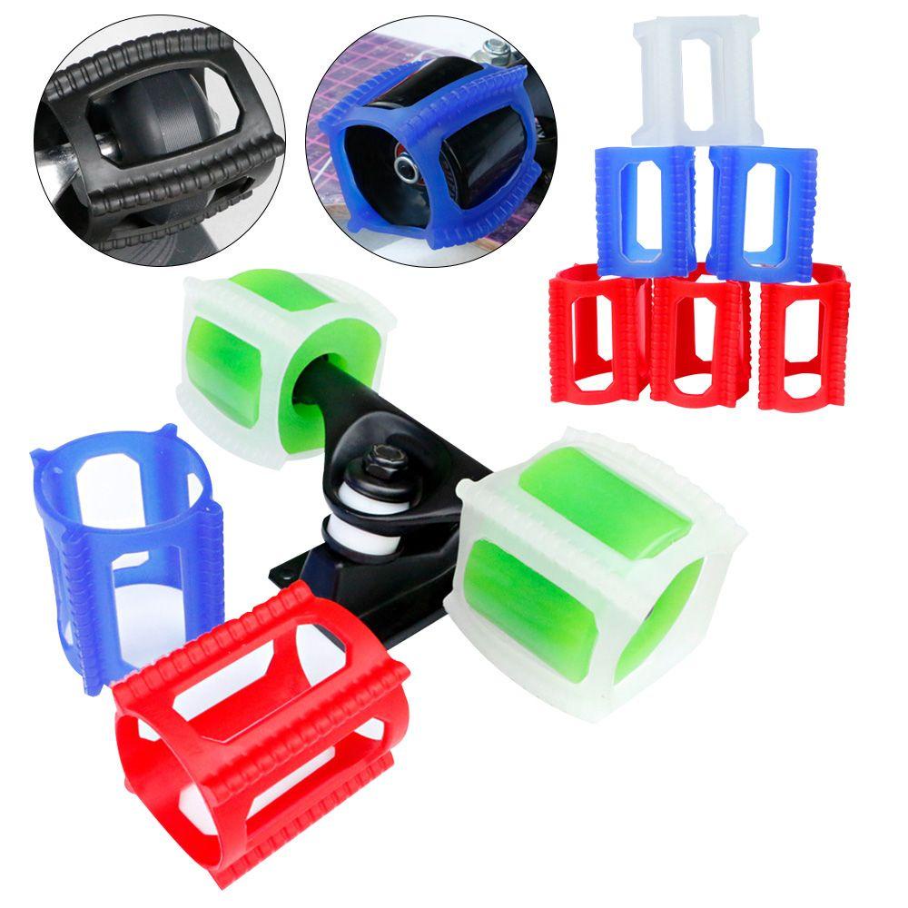 Set 4 Vỏ Bọc Bánh Xe Ván Trượt Chất Lượng Cao