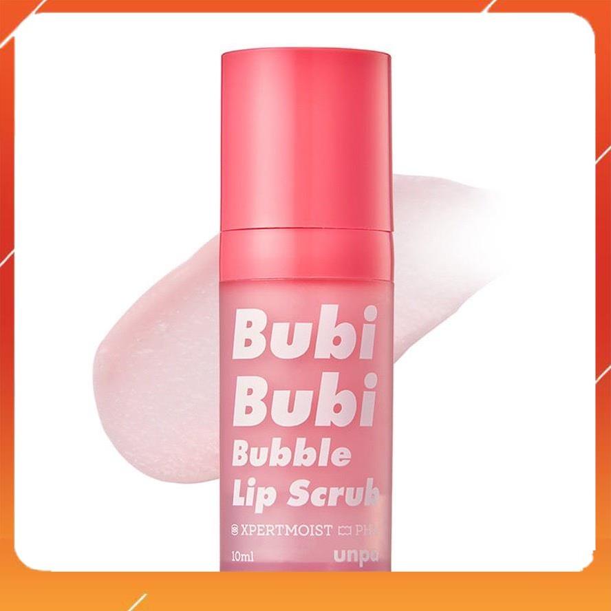 [CHÍNH HÃNG] Tẩy Da Chết Môi Sủi Bọt Bubi Bubi Bubble Lip Scrub (chính hãng)