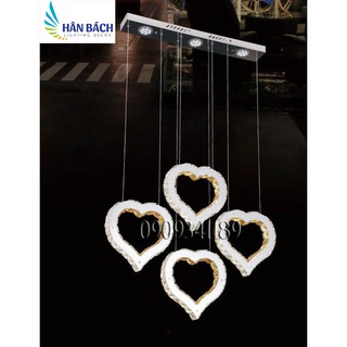 Đèn thả,đèn chùm,đèn ốp trần led pha lê
