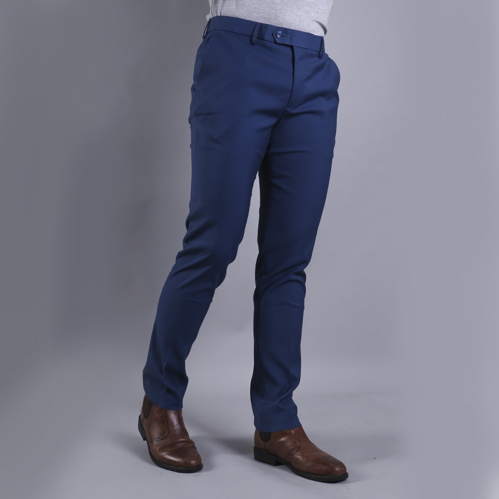 OWEN - Quần âu nam Owen Tailored màu xanh -QT80561