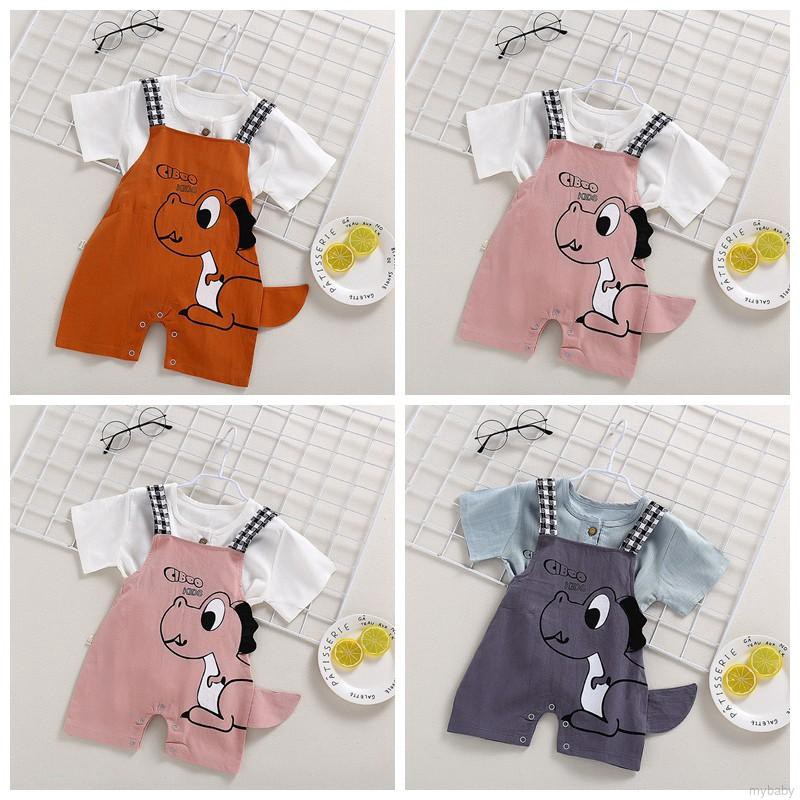 My Baby  Summer Casual Fashion Baby Girls Cute Cartoon Printing Suspender Trousers
