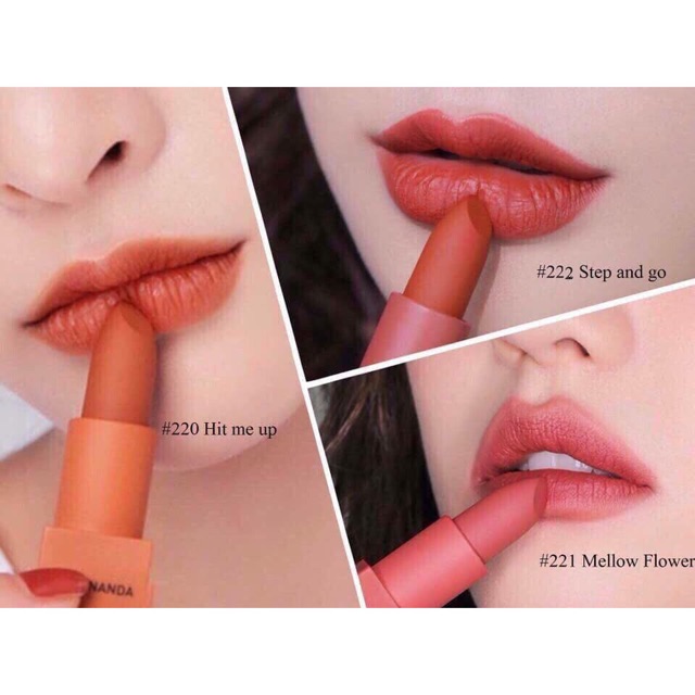 Son thỏi 3CE Mood Recipe Matte Lip Color -  Màu 220