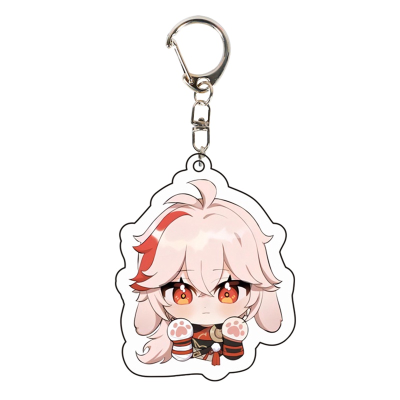 Móc Khóa Acrylic Hình Nhân Vật Game Venti Paimon Tartaglia