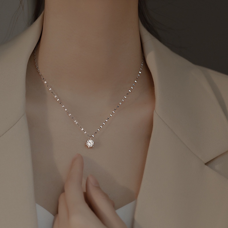 Dây Chuyền Hai Lớp Mặt Bướm Đơn Giản Phong Cách Hàn Quốc Xinh Xắn