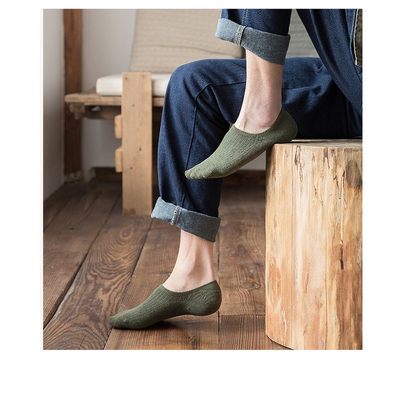 Tất vớ nam nữ SOLANO tất cổ ngắn co giãn đi giày búp bê, giày thể thao chạy bộ, tập gym đa năng nhiều màu FAS-001320