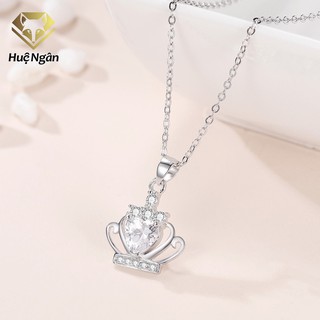 Dây chuyền ý 925 bạc xinh- vương miện đẹp pp1151