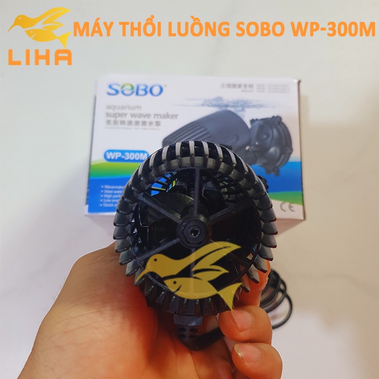 Máy Thổi Luồng, Tạo Sóng Sobo WP-300M (10W-7500L/H) - Máy Tạo Sóng Cho Bể Cá
