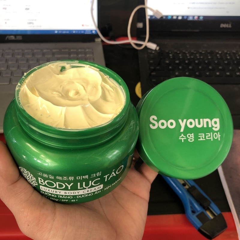 Body Lục Tảo Soo Young Chính Hãng