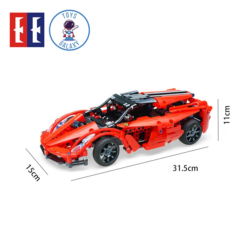 Đồ Chơi Lắp Ráp Mô Hình Điều Khiển Từ Xa RC Siêu Xe Ferrari LaFerrari / Bugatti / Lamborghini C51009