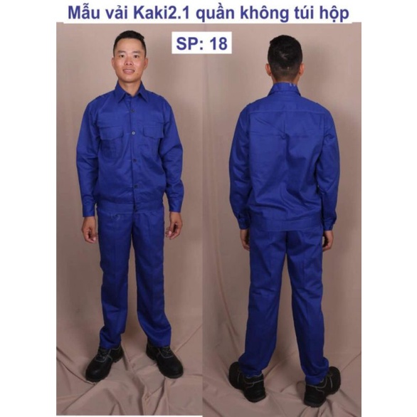 Quần áo bảo hộ lao động một màu