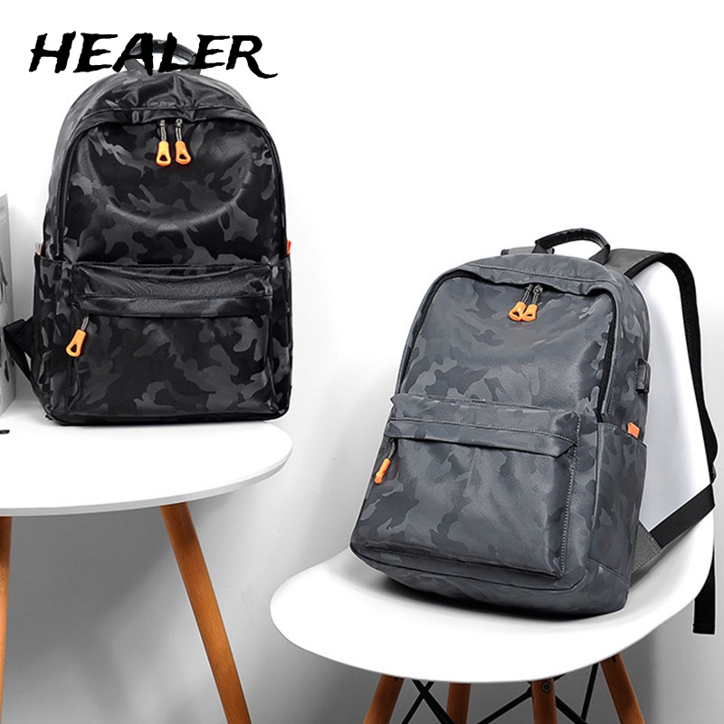 Balo Đựng Laptop Họa Tiết Rằn Ri Thời Trang Cho Nam Nữ