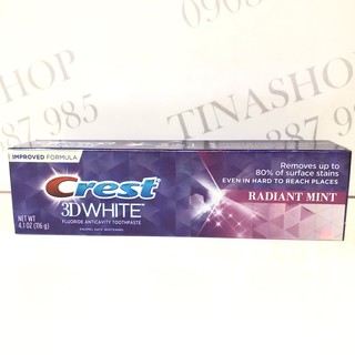 Kem đánh răng Crest 3D Brilliance 116g