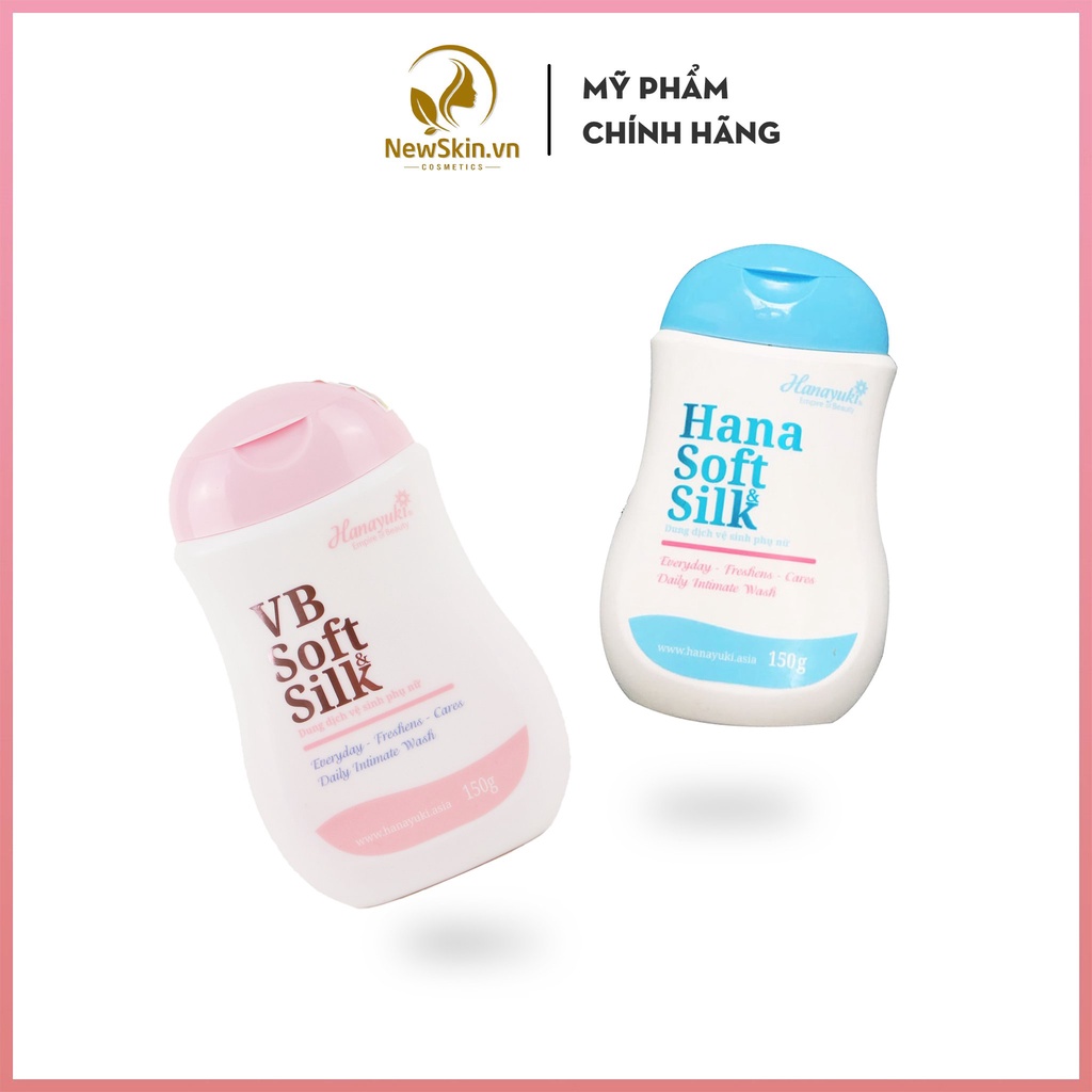 Dung Dịch Vệ Sinh Phụ Nữ Hana Soft Silk - Hanayuki