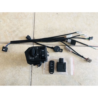 Full bộ ổ khóa smartkey Vario, AB, SH, Vision, Winner X loại ổ vuông sẵn dây còi zin Honda bảo hành 12 thắng