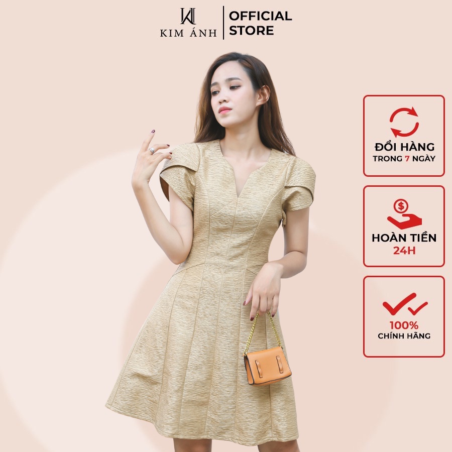 Đầm Thiết Kế Cao Cấp Thanh Lịch Kim Ánh, DSX37001