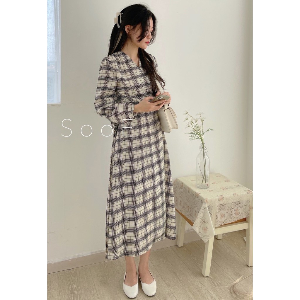 Đầm karo Korea