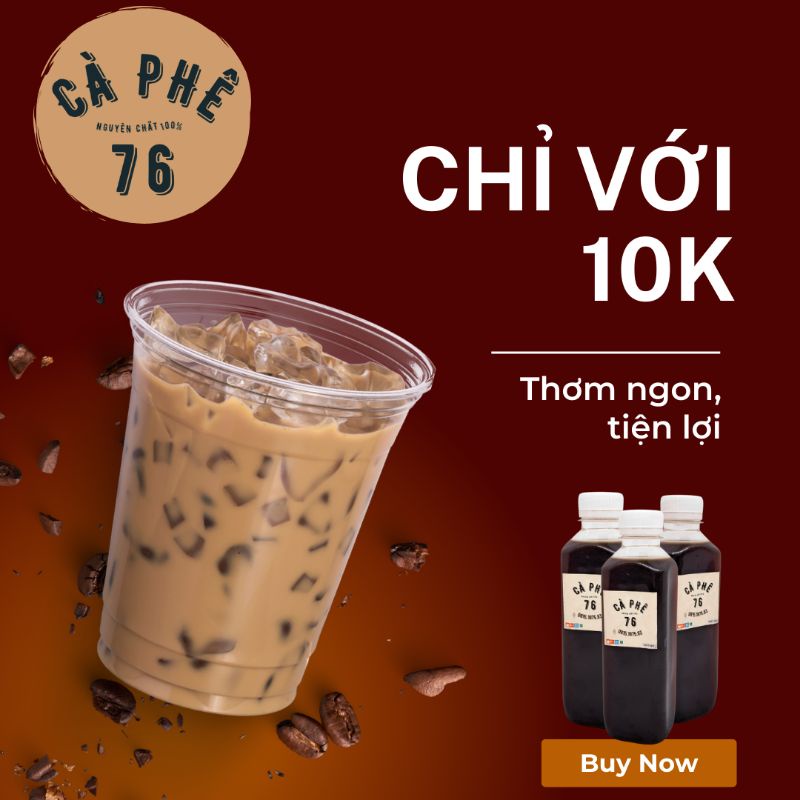 Cà phê pha sẵn 100% nguyên chất,thơm ngon,nồng nàn