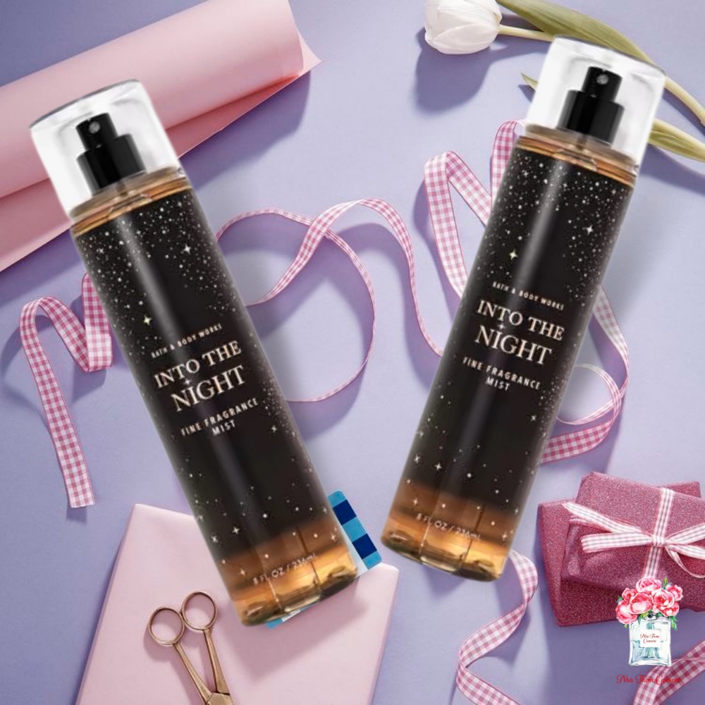 Xịt Thơm Toàn Thân Bath & Body Works Into The Night Body Mist Hương Thơm Ấm Áp Ngọt Ngào Giúp Làm Mịn Da 236ml