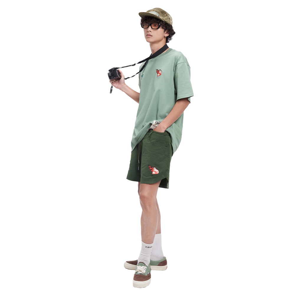 Quần Short Unisex Bad Habits DOUBLE WAIST &quot;EAZY&quot; SHORTS - Local Brand Chính Hãng