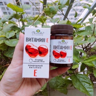 Viên uống bổ sung vitamin E