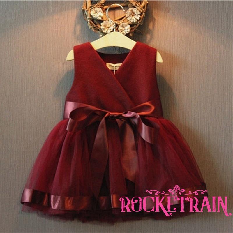 Đầm xòe công chúa xinh xắn cho bé gái