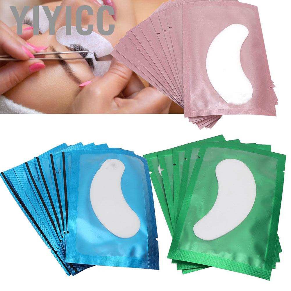 (hàng Mới Về) Set 50 Miếng Dán Cách Ly Nối Mi Yiyicc