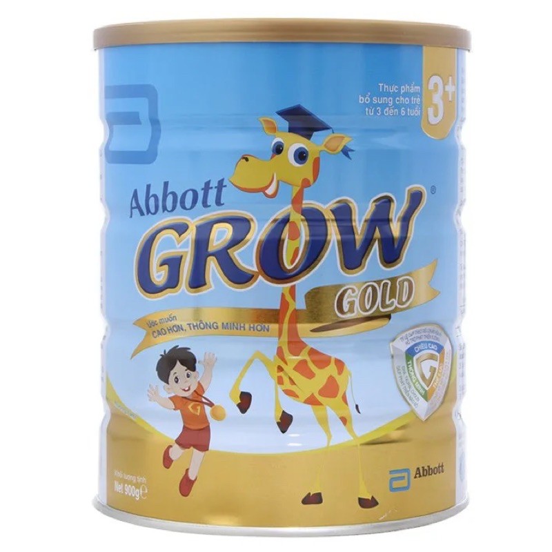 [Date 2022 móp nhẹ]Sữa bột Abbott Grow gold 3+ 900g