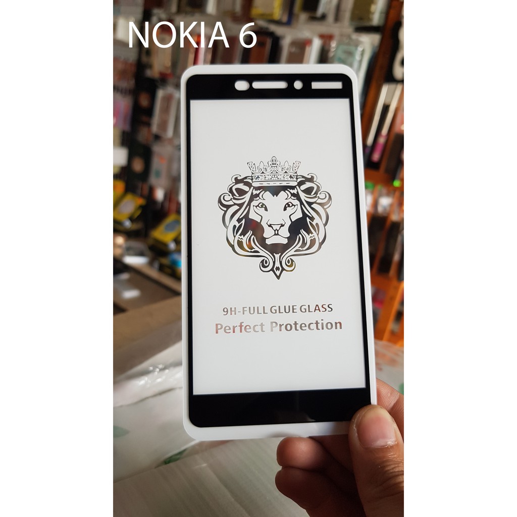 kính cường lực full Nokia 5 / 6 / 6.1 plus