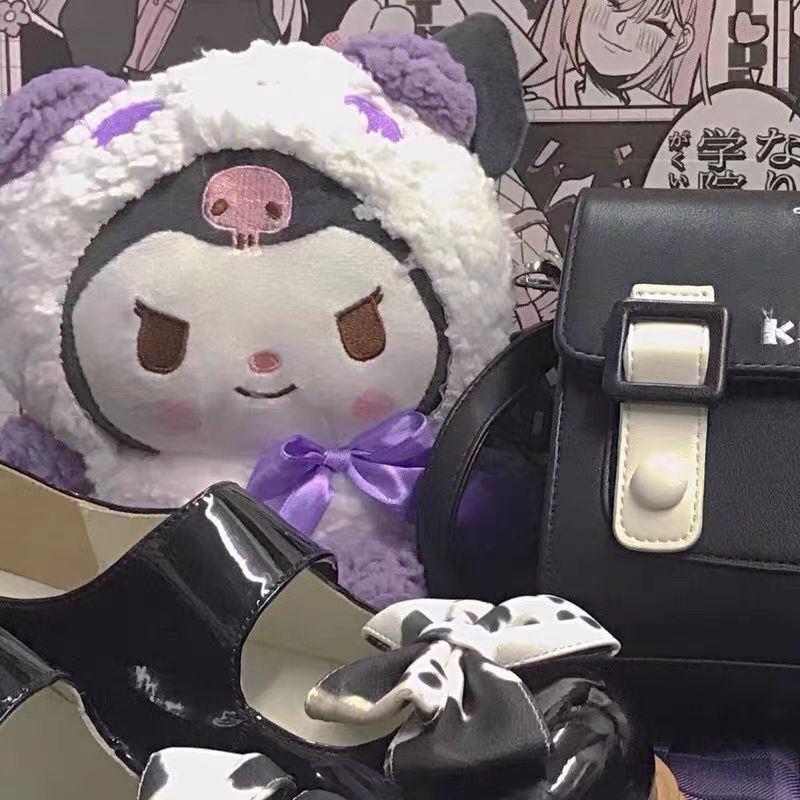 Đồ chơi nhồi bông Hoạt Hình 25cm My Melody Kuromi Cinnamoroll Kt Dễ Thương