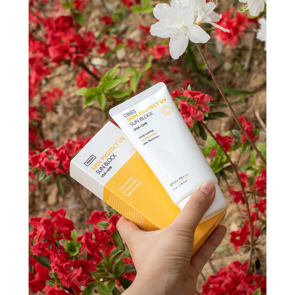 [Mã Giảm 90K Đơn 299K] Kem Chống Nắng Vật Lý PEKAH Skin Protect UV Sun Block SPF 50+ PA+++ 70ml | BigBuy360 - bigbuy360.vn