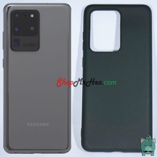 Ốp Lưng Dẻo Đen Nhám Samsung Galaxy S20 - S20 Plus - S20+ - S20 Ultra
