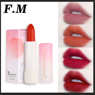 [Hàng mới về] Son môi TEAYASON mịn như nhung màu đào tự nhiên dưỡng ẩm lâu trôi