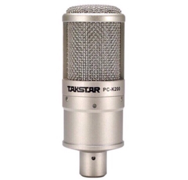 [Mã ELHACE giảm 4% đơn 300K] Combo Mic Thu Âm Takstar Pc K200+Nguồn 48v.bh 6 tháng