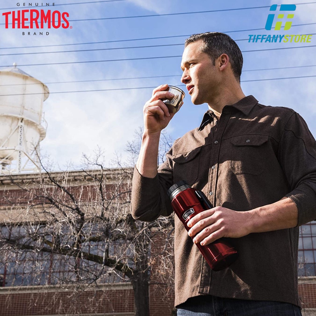 Bình giữ nhiệt Thermos Stainless King 40 Ounce Beverage Bottle 1.2 lít
