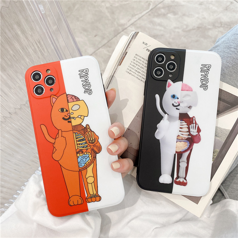 Ốp Lưng Họa Tiết Ngộ Nghĩnh Cho Iphone12Pro Iphone11 Pro Max X Xs Max Xr Iphone8 / Se2 Iphone7Plus