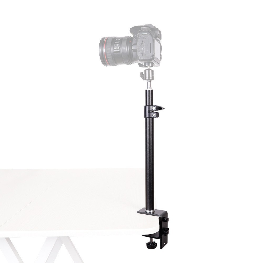 Giá đỡ máy ảnh LAMMCOU để bàn kẹp chữ C có đầu bi xoay được 360 độ