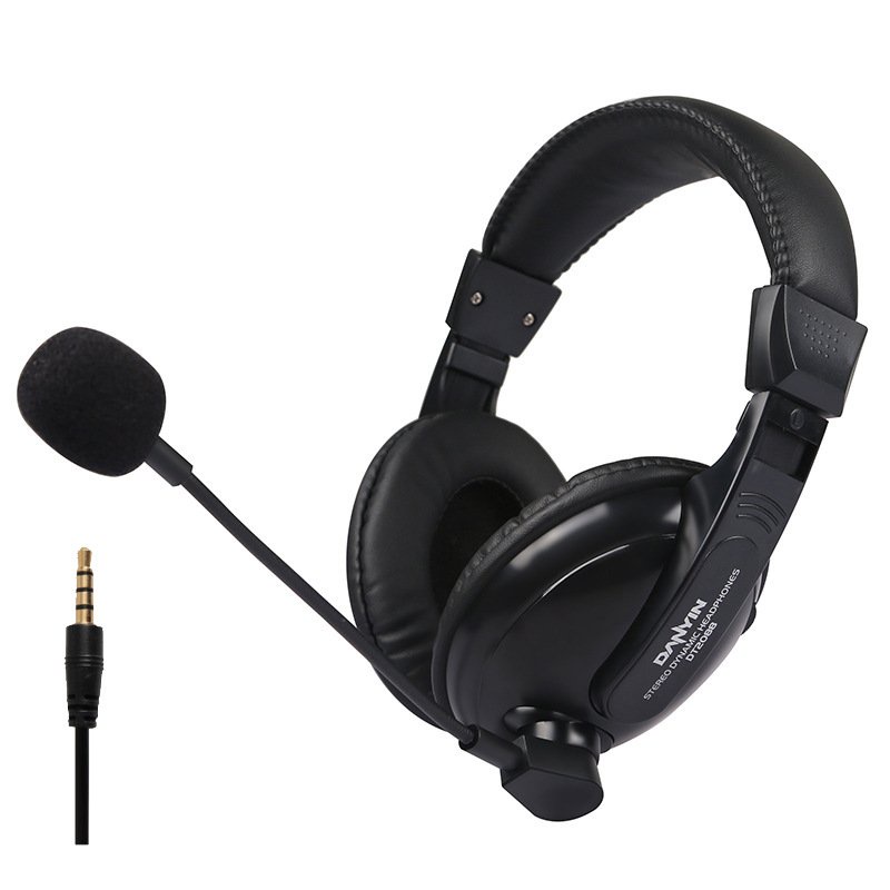Tai nghe chụp tai cao cấp DT2088 chuyên dụng mic thoại tốt 2 phân loại cho máy tính và điện thoại