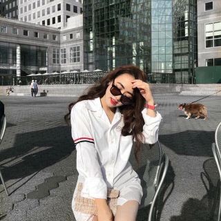 Sơ Mi Kẻ Hai Bên Tay[Sơ Mi Quốc Dân]