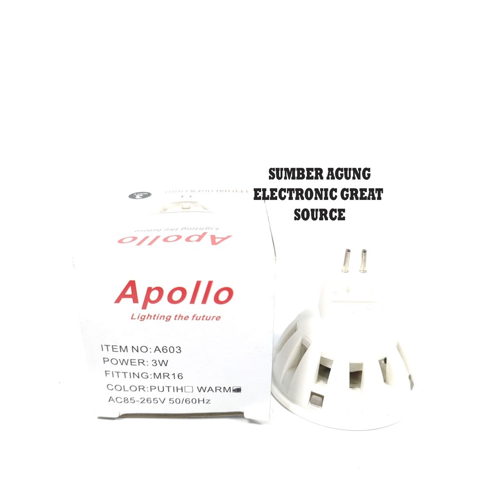 Đèn Led Halogen Apollo A603 3w