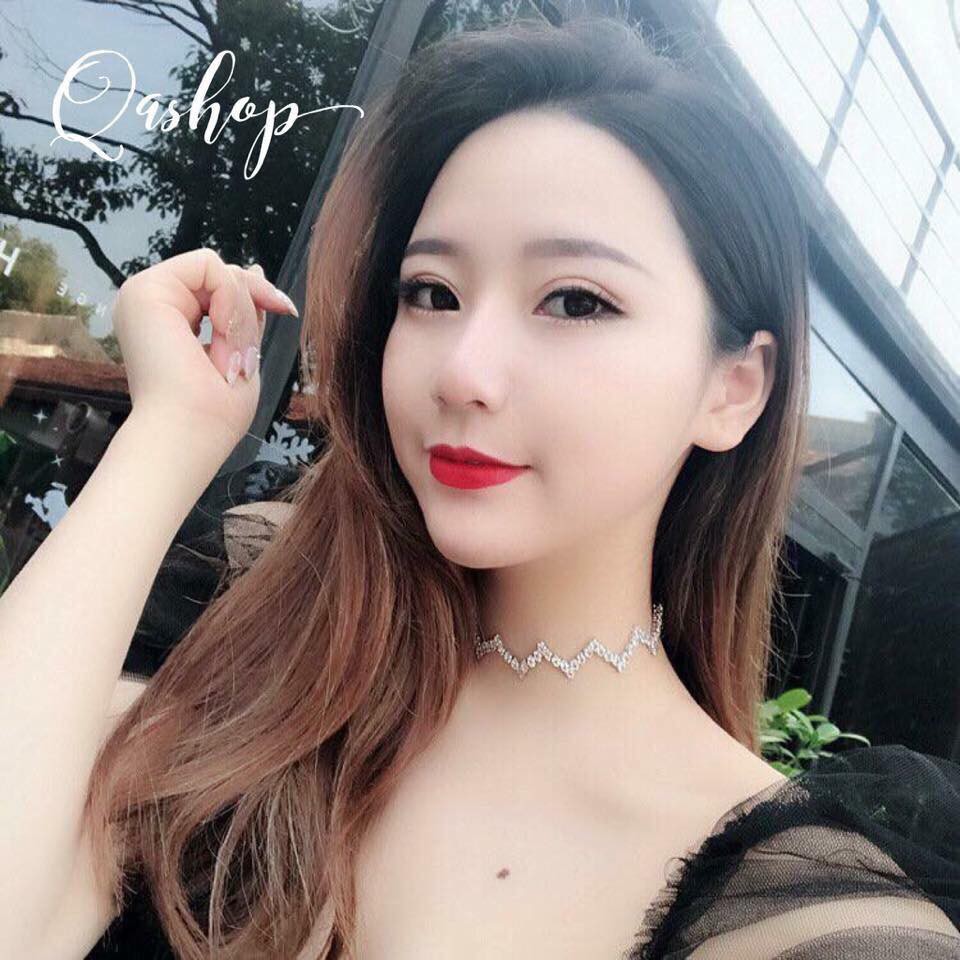 Vòng cổ chocker siêu đẹp 01